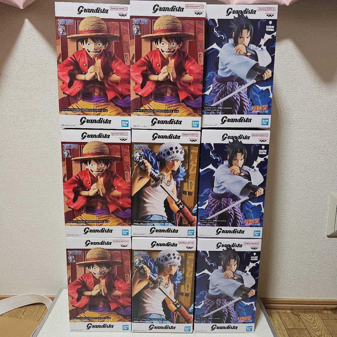 プライズフィギュア Grandista ワンピース ナルト