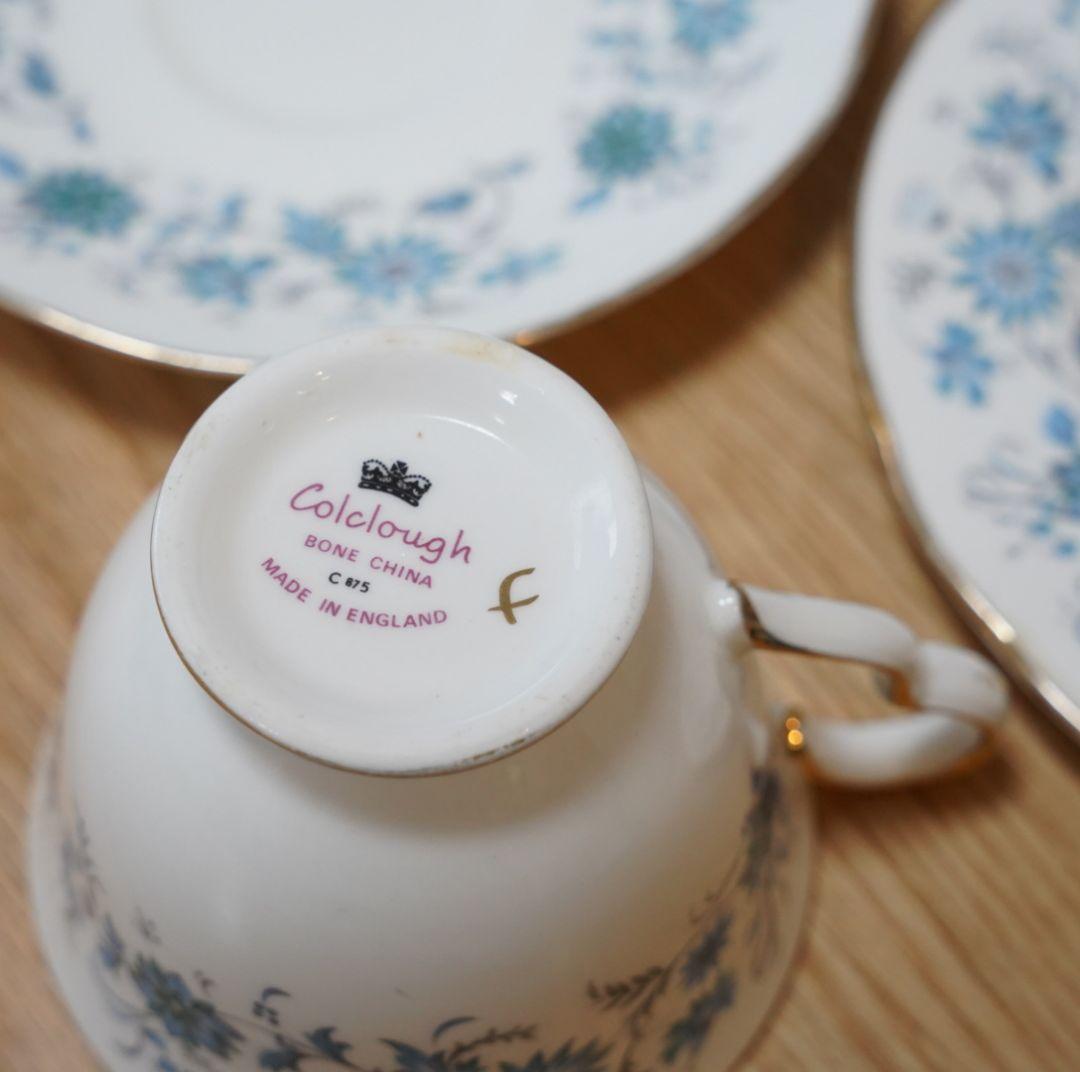 Colclough カップ&ソーサー&プレートトリオ 【国内在庫】 3300円引き