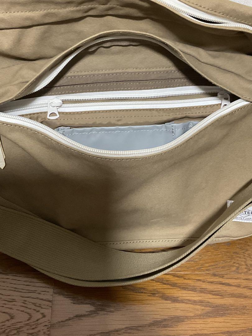 PORTER 吉田カバン ショルダーバッグ キャンバス ベージュ