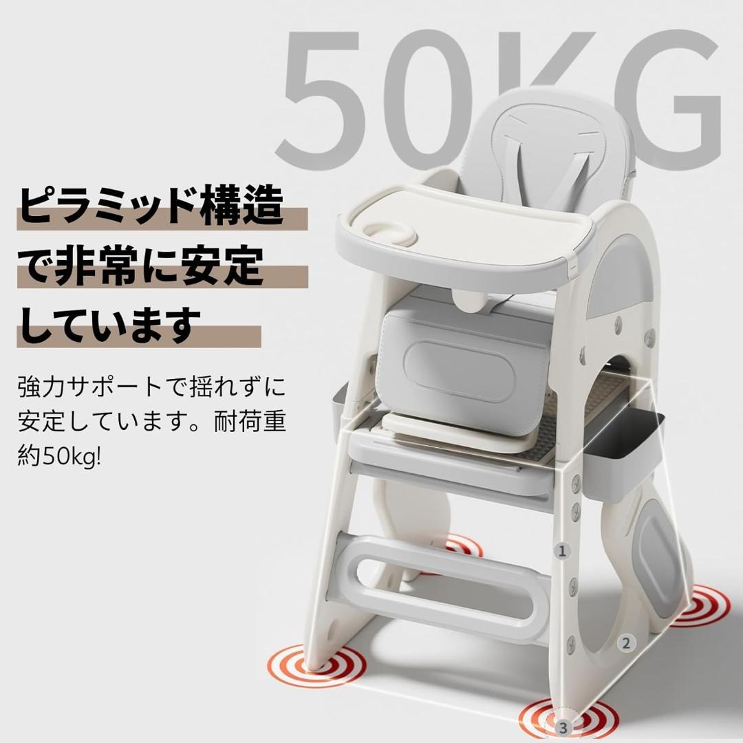 【新品】GU MODE ベビーハイチェア ベビーチェア 5ways 多機能