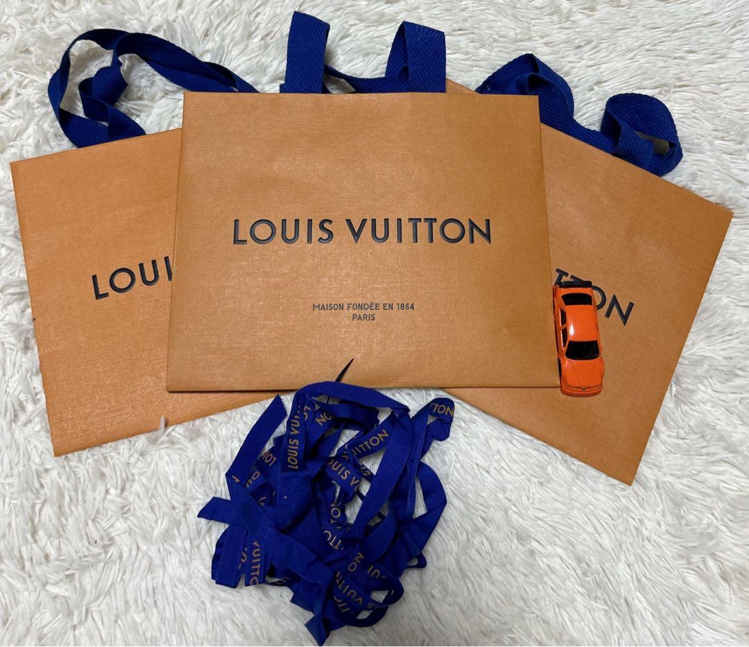 LOUIS VUITTON 紙袋ショッパー3本紐付き