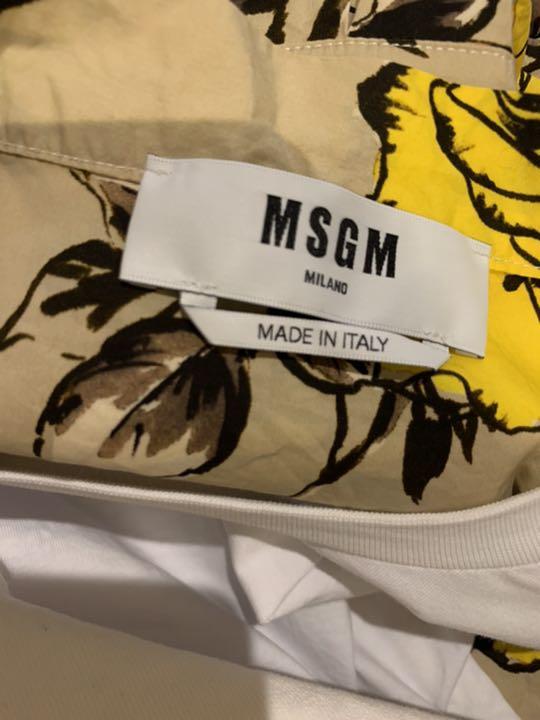 MSGM Tシャツ シャツワンピ カジュアル オシャレワンピ XS.Sサイズ