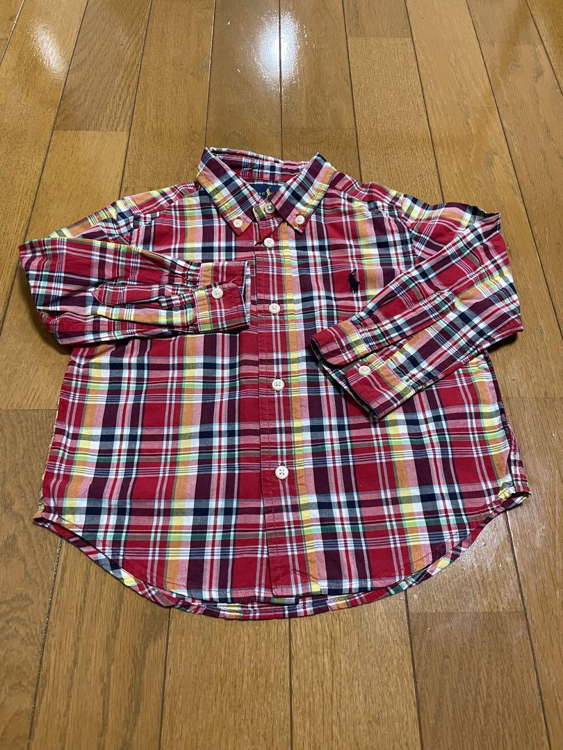 Ralph Lauren チェック柄 長袖シャツ 24M値引可