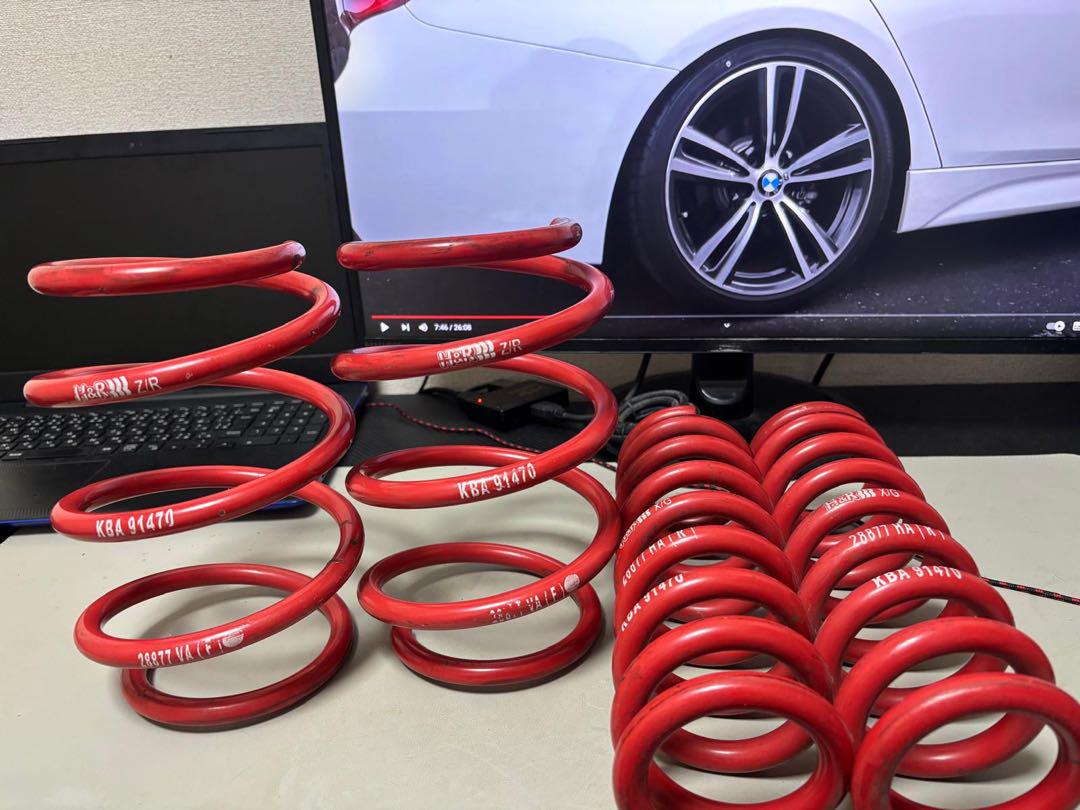 H&R BMW F30 ダウンロアースプリング 28877-1 - メルカリ