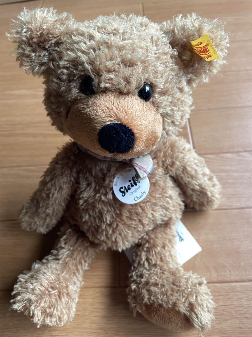 Steiff チャーリーブラウン くまぬいぐるみ