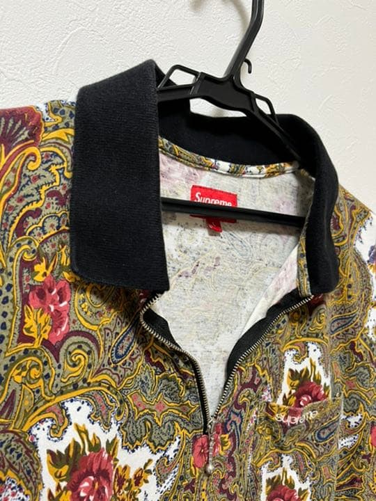 Supreme ポロ シャツ ペイズリー 花柄 窪塚 洋介 シュプリーム シュプリーム 19SS パッチワークペイズリー柄Tシャツ Sサイズ 窪塚洋介