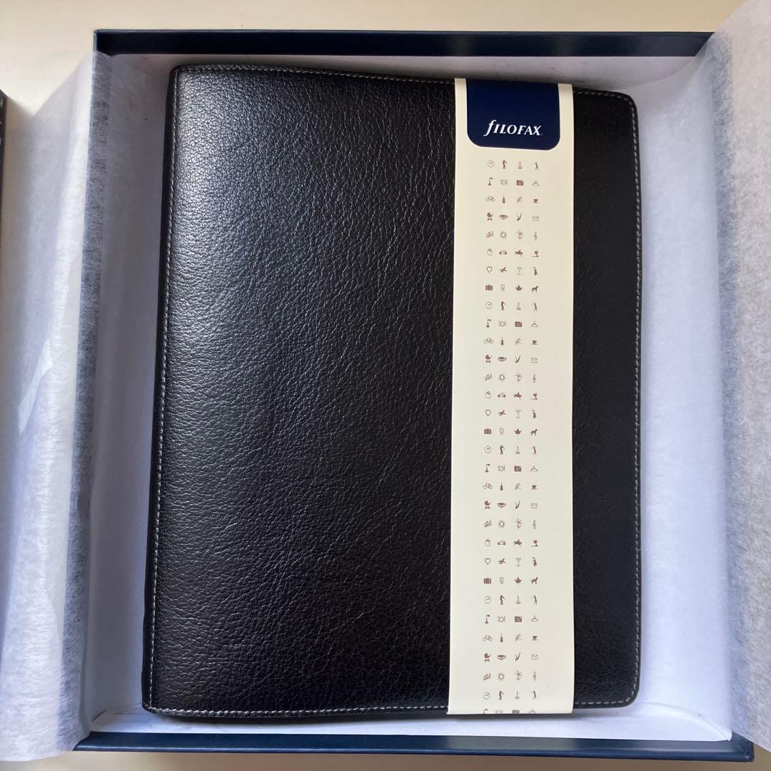 Filofax ヘリテージ A5コンパクト ブラック ファイロファックス