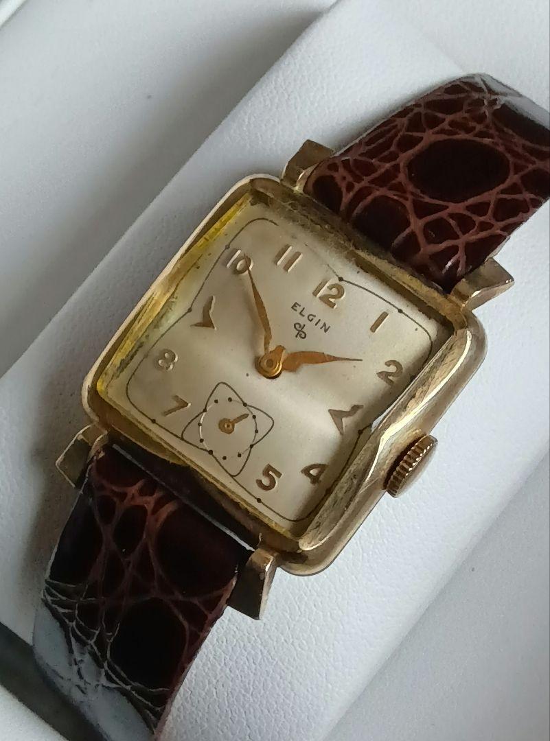 アンティークELGIN 手巻き式ジャンク品