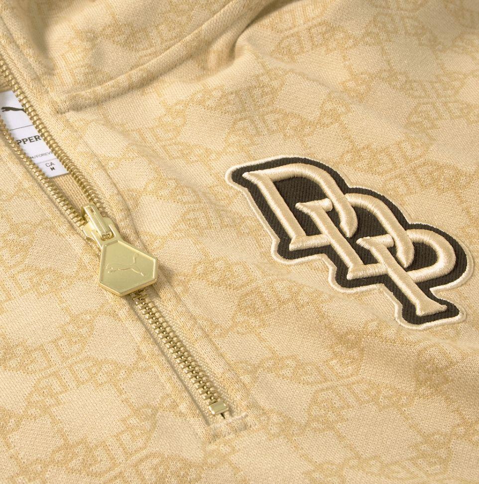 PUMA　×　ダッパー・ダン　ハーフジップパーカー　フーディー DAP