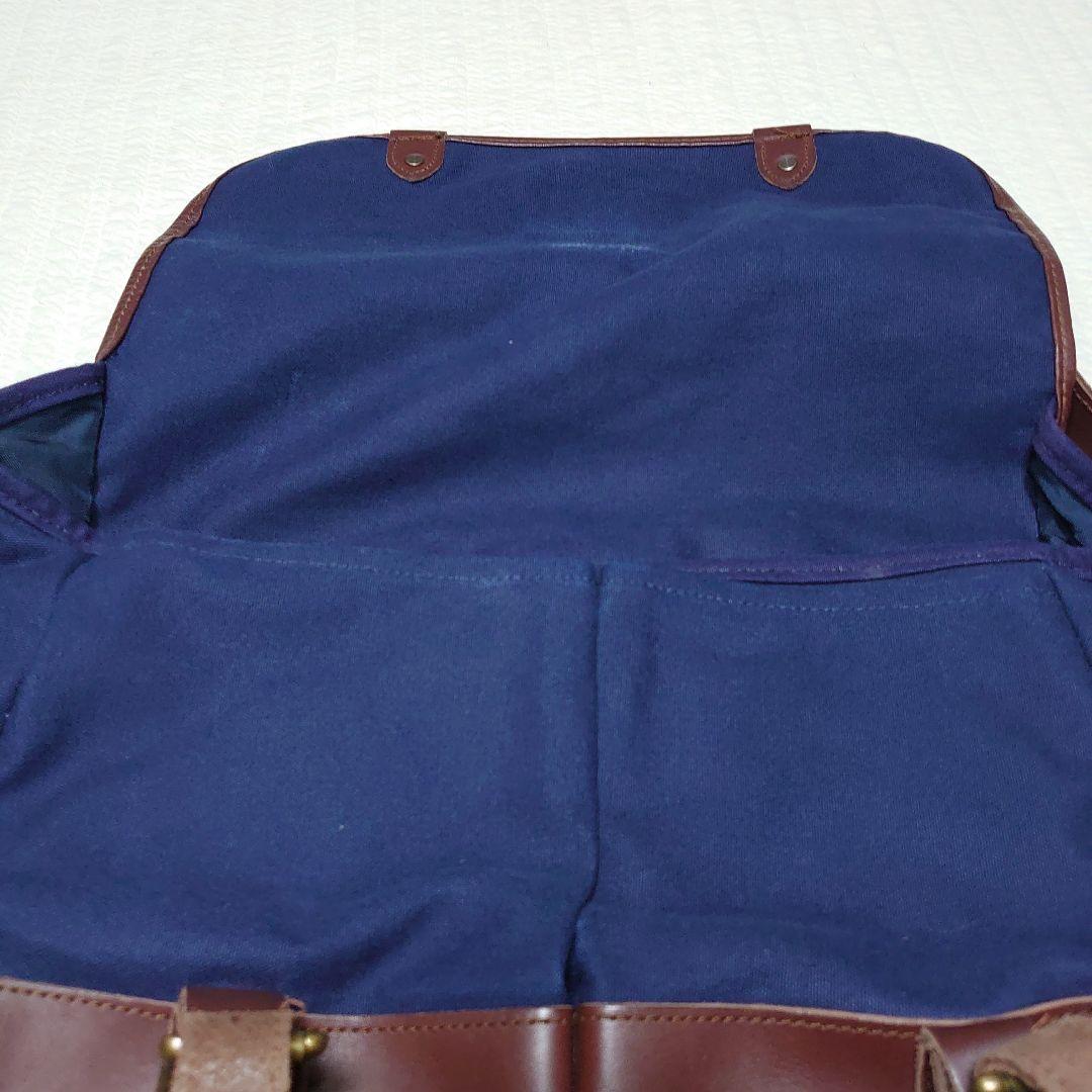 90s ランズエンド usa製　ショルダーバッグ　レザー