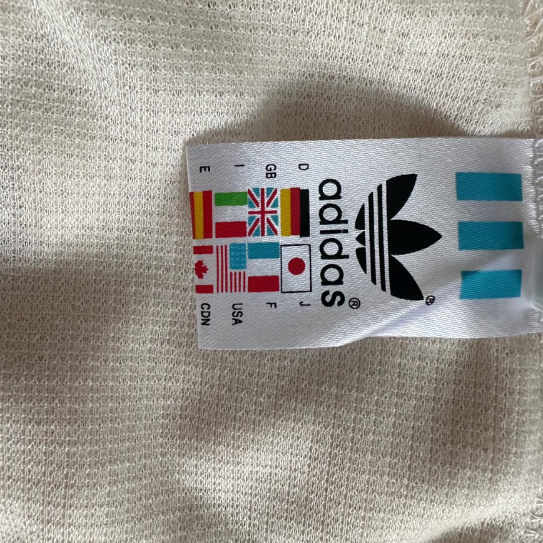 新品adidas アディダス ワッフル Tシャツ 半袖 ポロシャツ男女兼用L、t