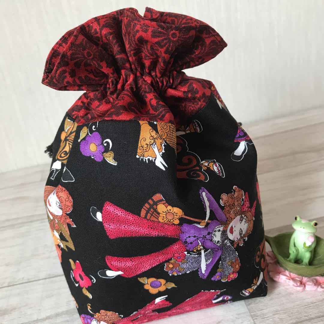見事な 保冷保温巾着袋 ハンドメイド - ファッション雑貨