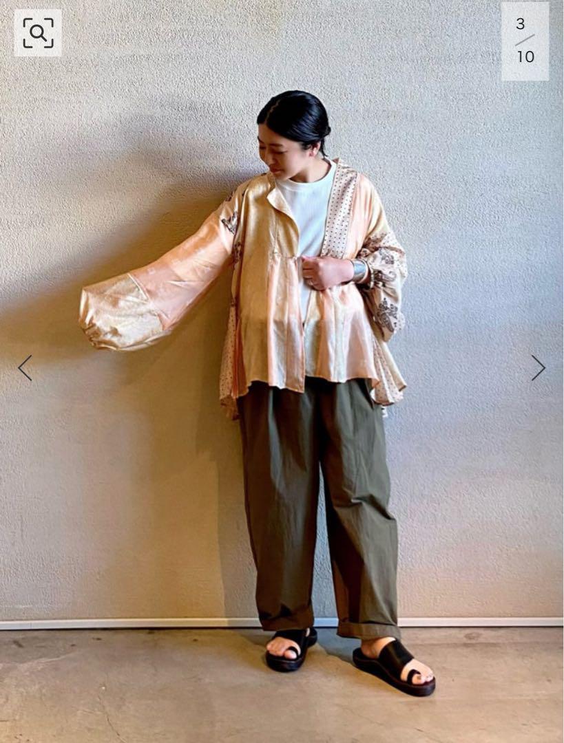 メドモアゼル　PATCH OPEN TOP ジャーナル　ラックス　ブラウス
