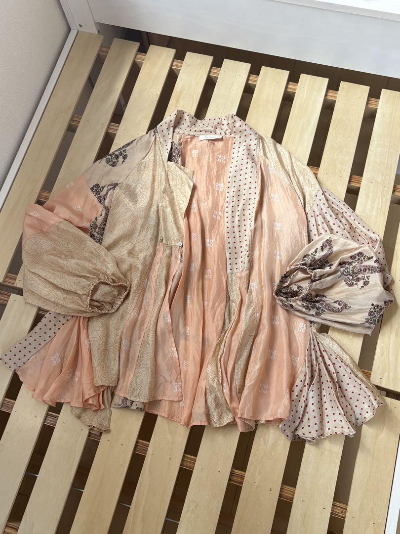 メドモアゼル　PATCH OPEN TOP ジャーナル　ラックス　ブラウス