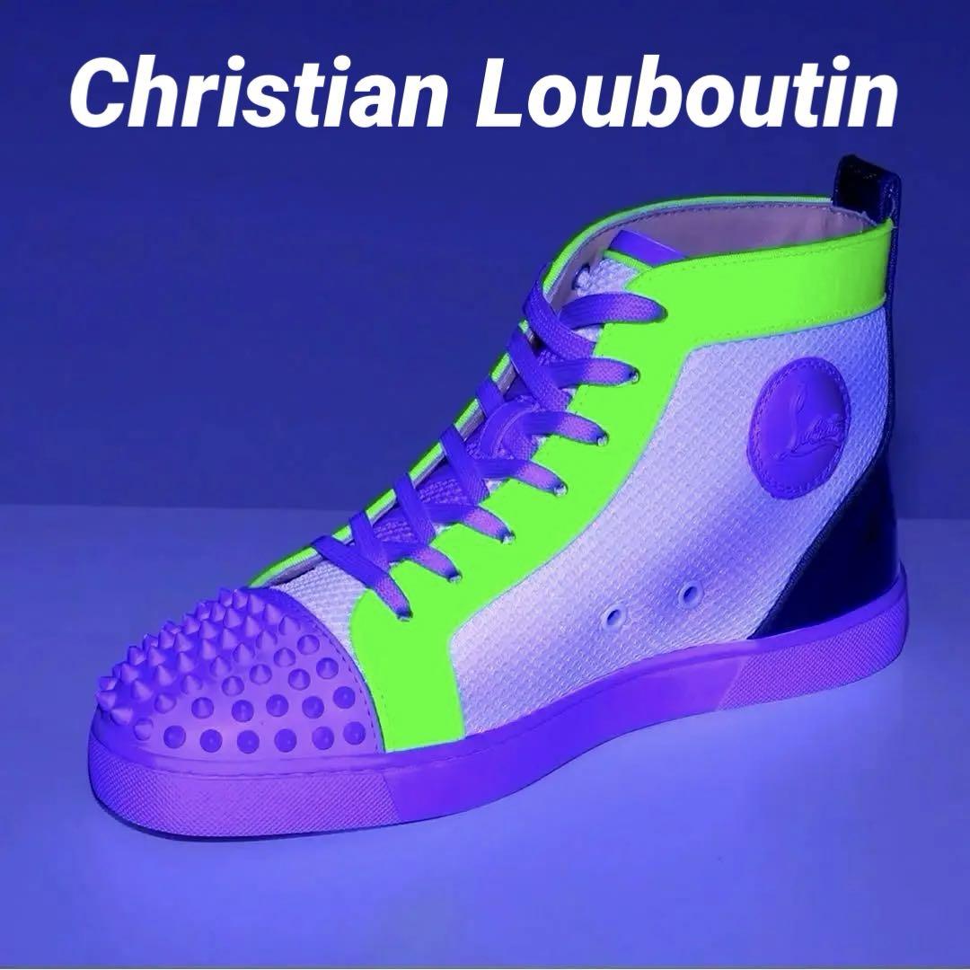 【Christian Louboutin】 ルブタン ハイカットスニーカー 41CMA3VE