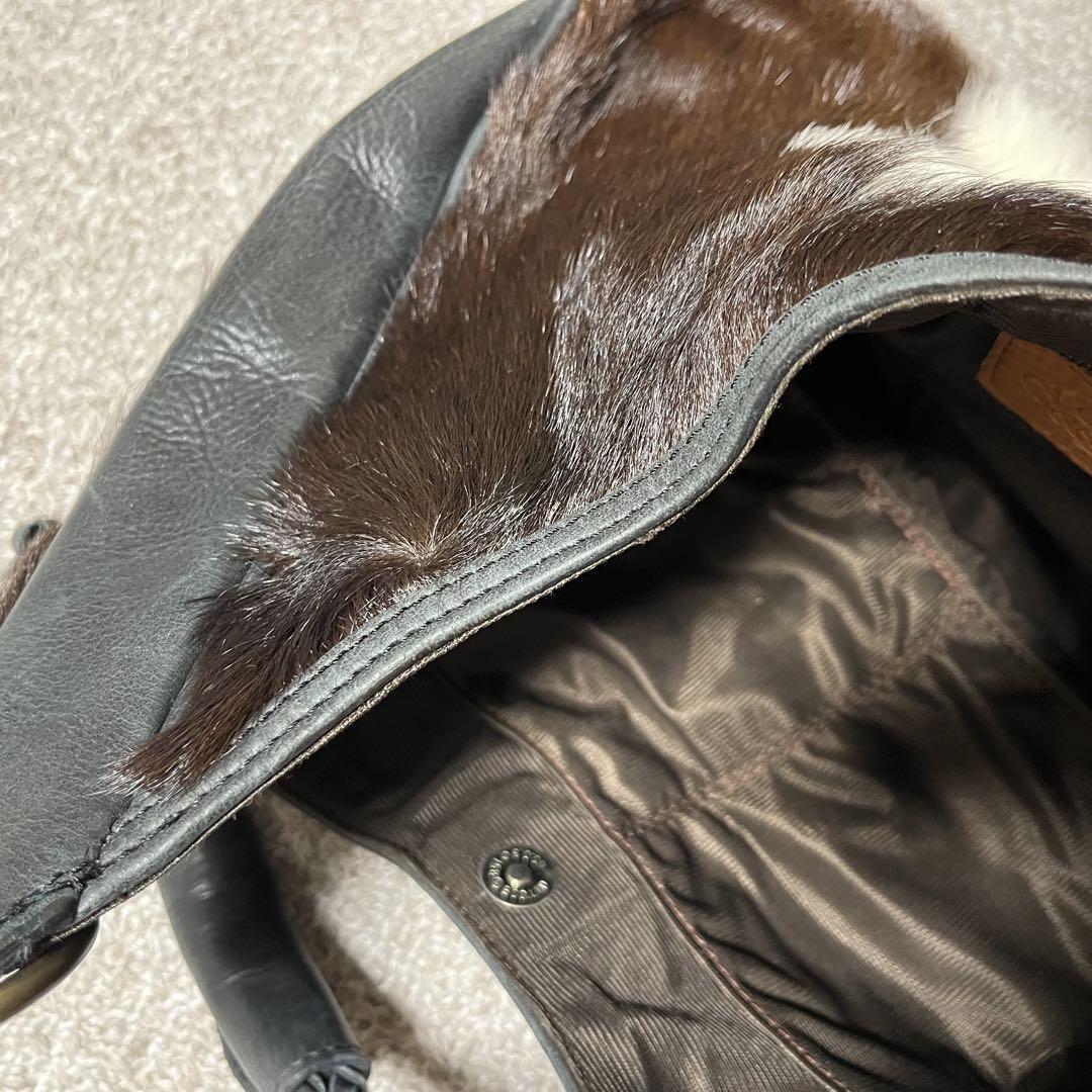 バッグ Vintage harako leather shoulder bag y2k
