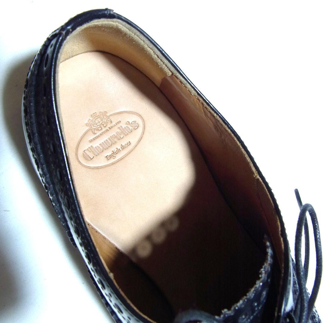 美品 Church's チャーチ BURWOOD バーウッド シューズ 37 黒