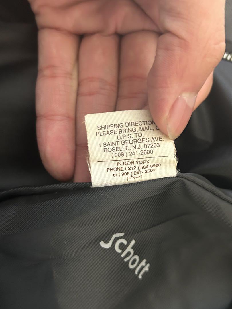 Schott 641 ライダース シングル ショット