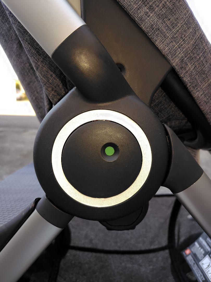 黄色　ストッケ ベビーカー グレー 4輪
