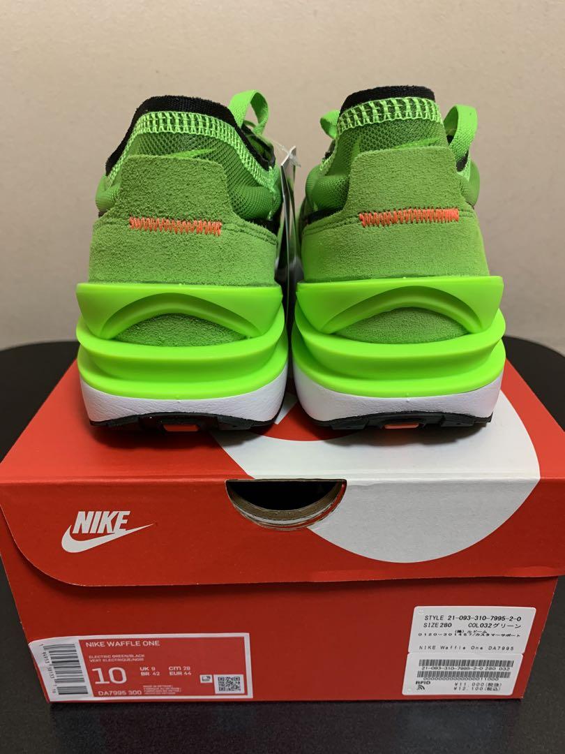 NIKE ワッフルワン　ライムグリーンカラー awardsandwinners.com