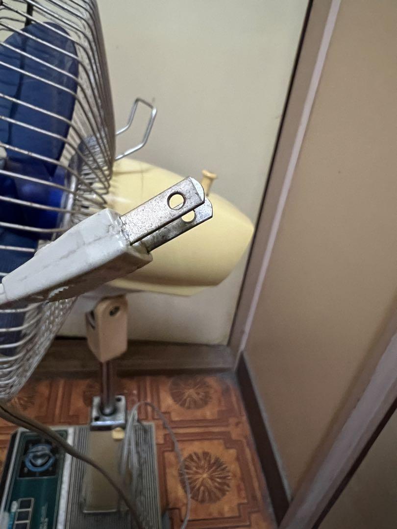 SANYO サンヨー 扇風機 EF-30UQ 青 動作品 レトロ