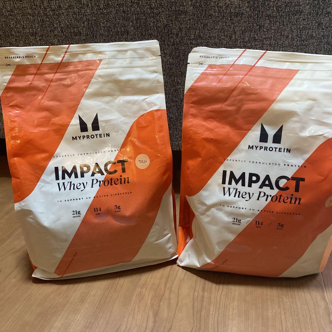 MYPROTEIN IMPACT Whey Protein 2.5kg 2袋