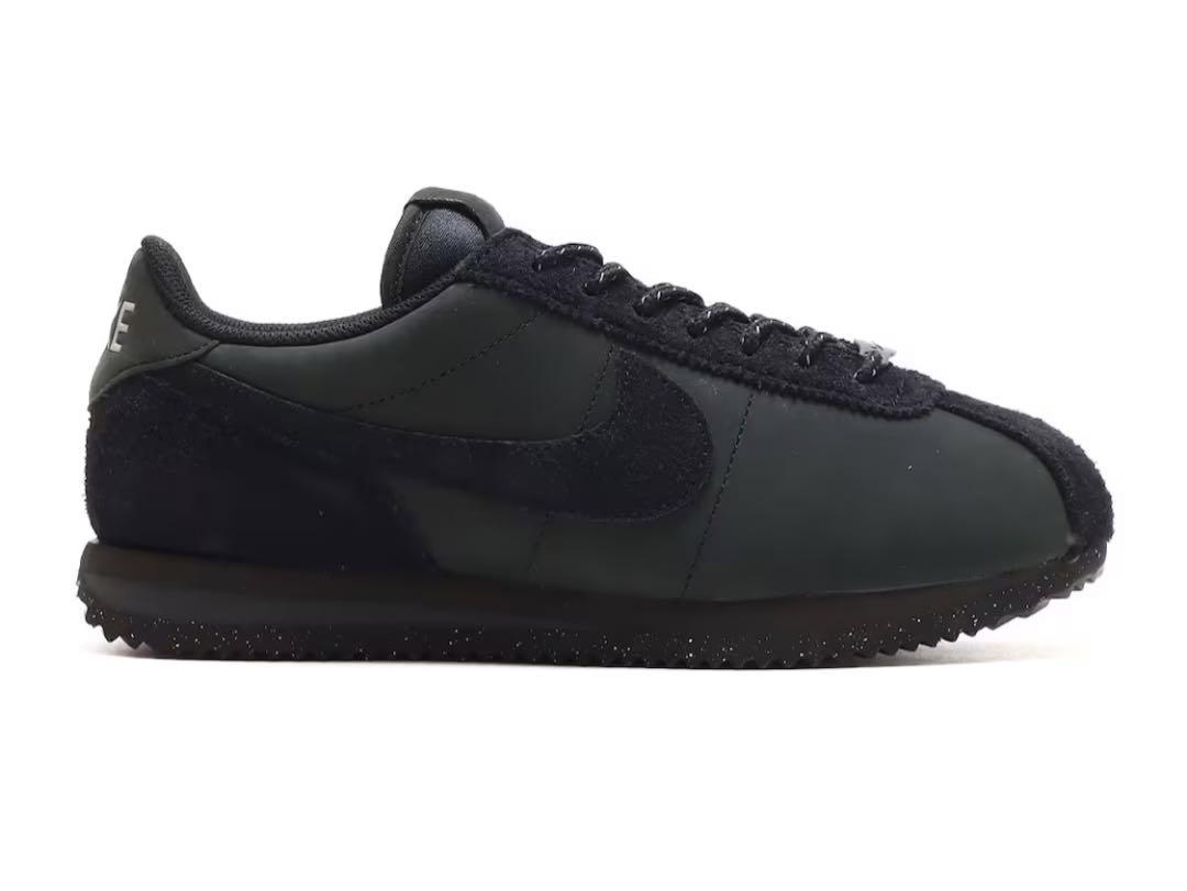 未使用　Nike コルテッツ　ブラック スエード スニーカー　23cm