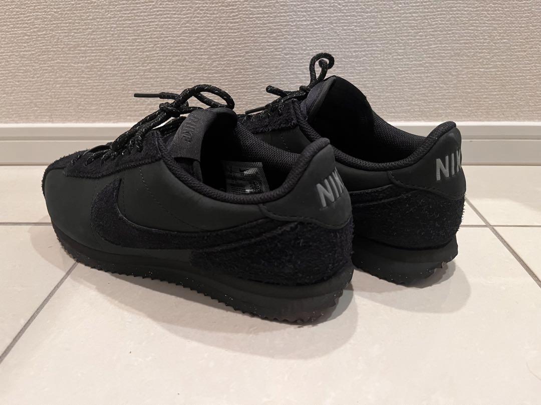 未使用　Nike コルテッツ　ブラック スエード スニーカー　23cm