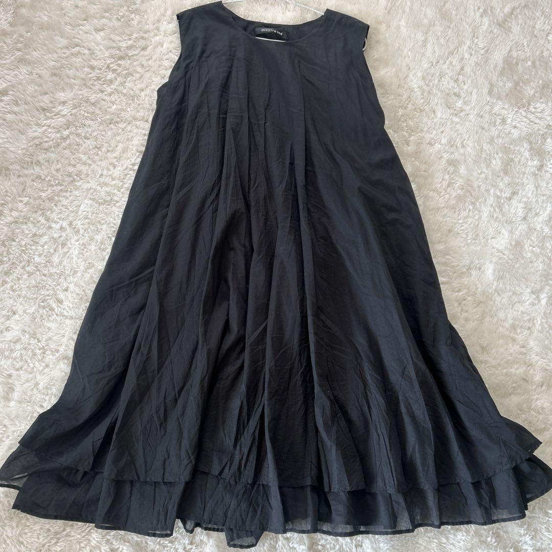 mizuiro ind ノースリーブ　ロングワンピース