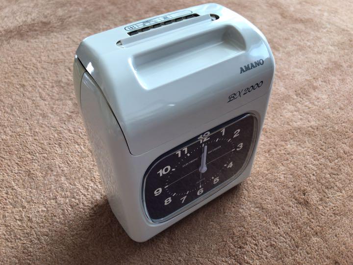 AMANO BX2000 アマノ タイムレコーダー