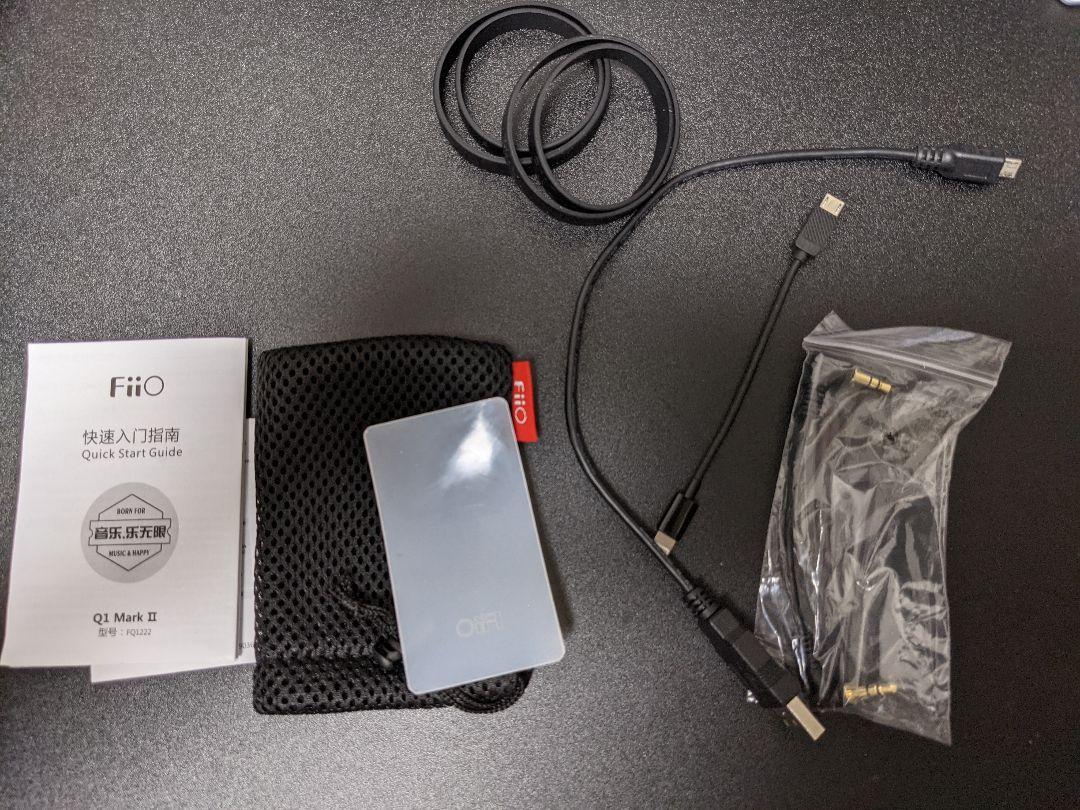 Fiio Q1 Mark II ポータブルアンプ 7kIlm-m24495488395 通販新作