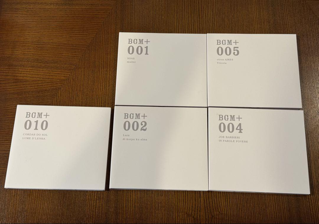 無印良品　MUJI　BGM　CDセット