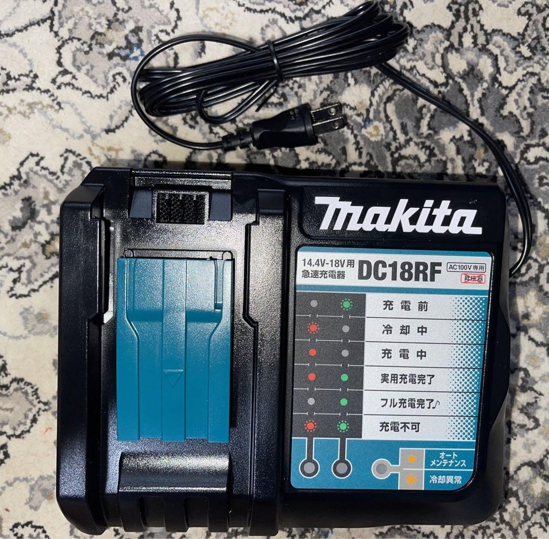 新品未使用品純正品-Makita DC18RF 充電器 14.4V-18V対応