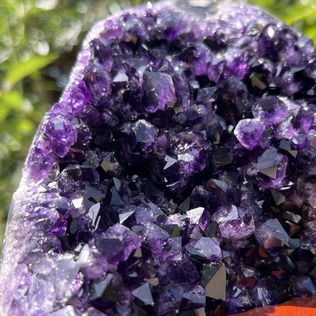 ✳️極上品✨神々しい輝き✨美濃紫の結晶✨ウルグアイ産 アメジストクラスター 天然石 画像5