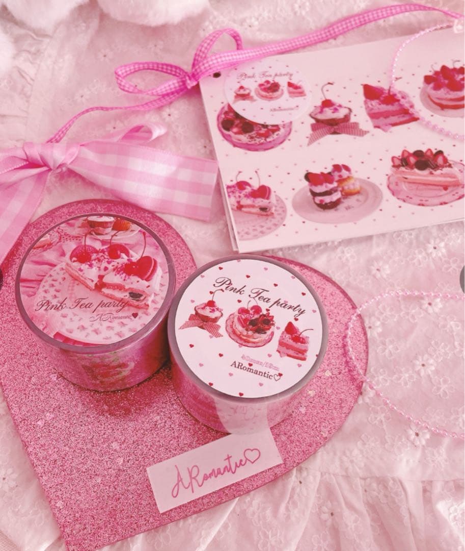 ARomantic アロマンティック リボンC PET シール テープ新品、♥ WWW_SKLAD-KIRPICHA_RU