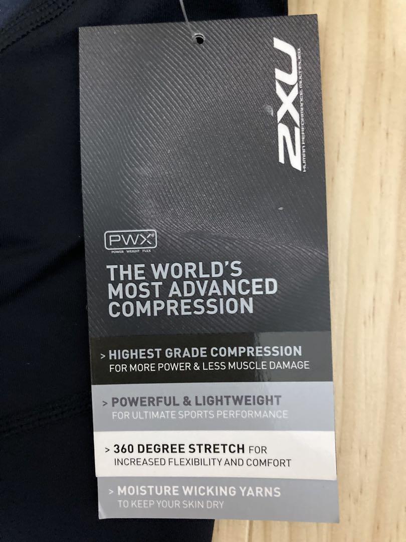 【新品】2XU メンズ 長袖コンプレッションインナー MA2308a【XS】