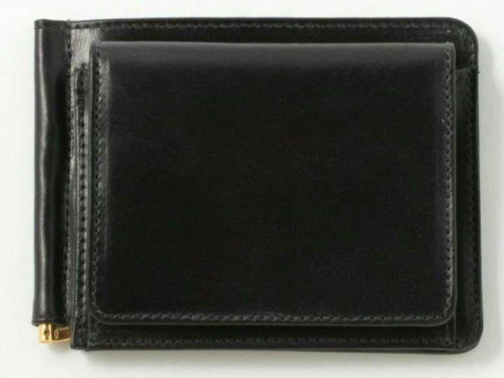 グレンロイヤル ブライドルレザー マネークリップ小銭入れ付