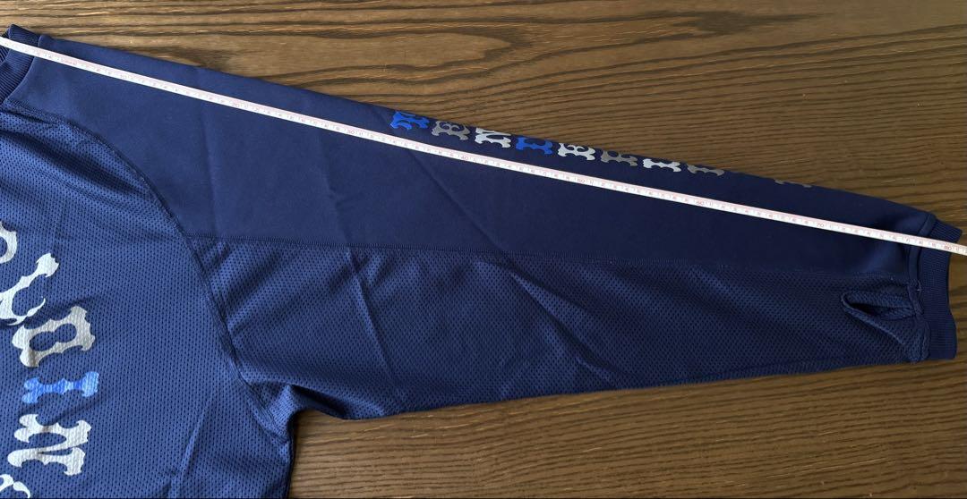 TENDERLOIN テンダーロイン　メッシュ　ロンT 　Tシャツ ネイビー