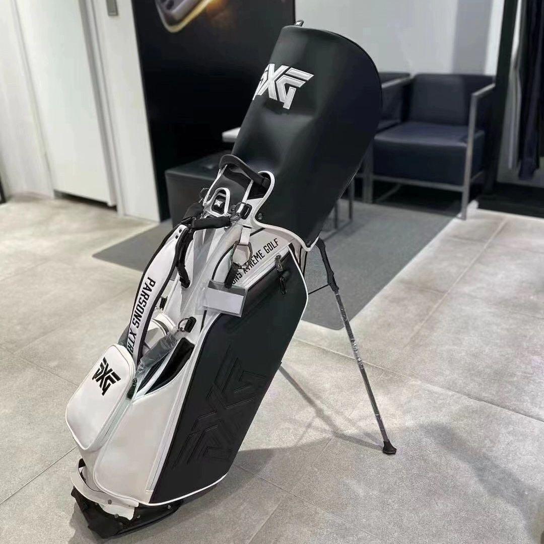 PXG 新品 キャディバッグ ゴルフバッグ スタンドバッグ 男女兼用 PXG ゴルフバッグ キャディバッグ スタンドバッグ 黒 男女兼用