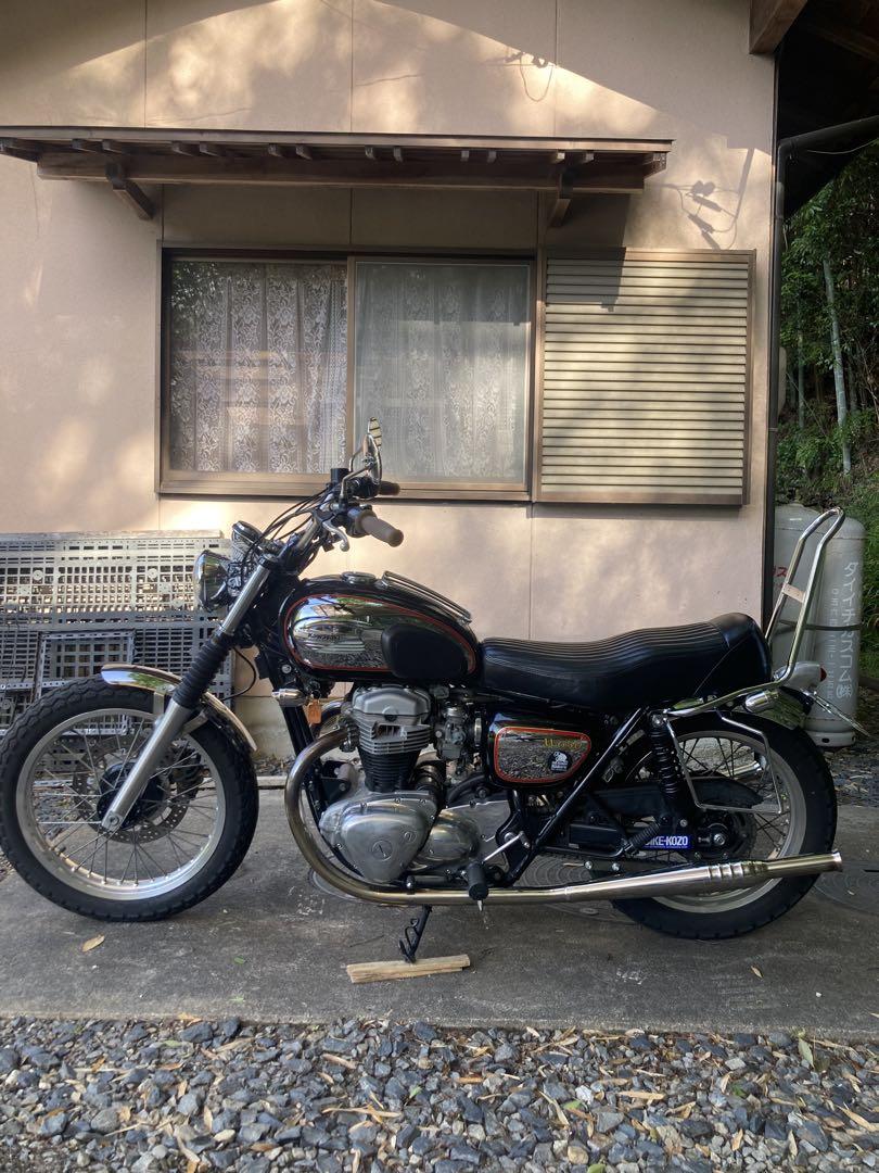 カワサキ W650 ブラック　カスタム