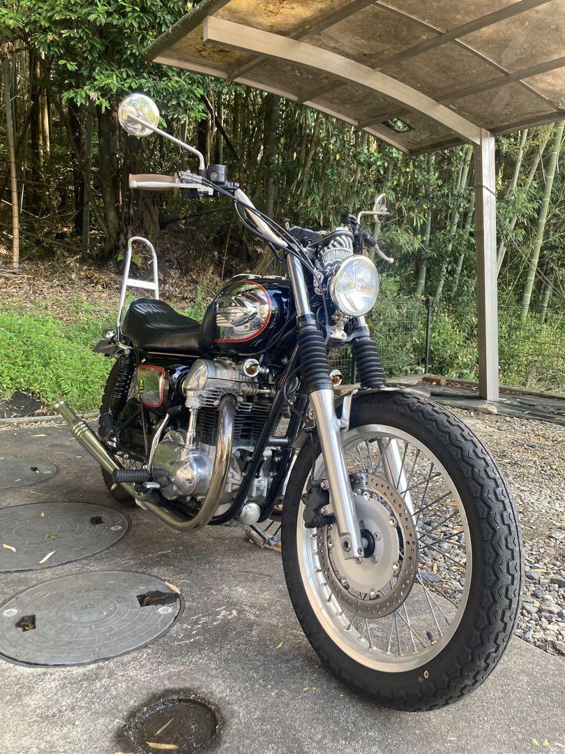 カワサキ W650 ブラック　カスタム