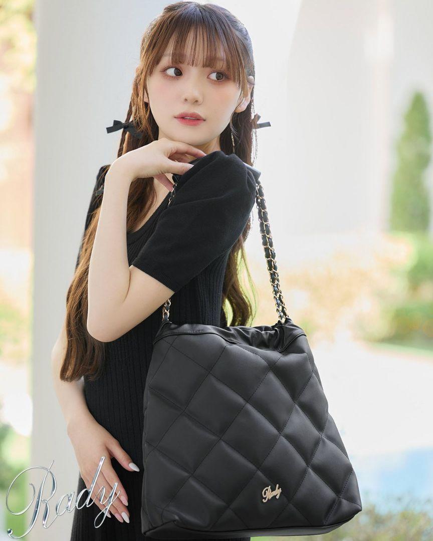新品未開封】Rady希少♡キルティングチェーントートバッグ