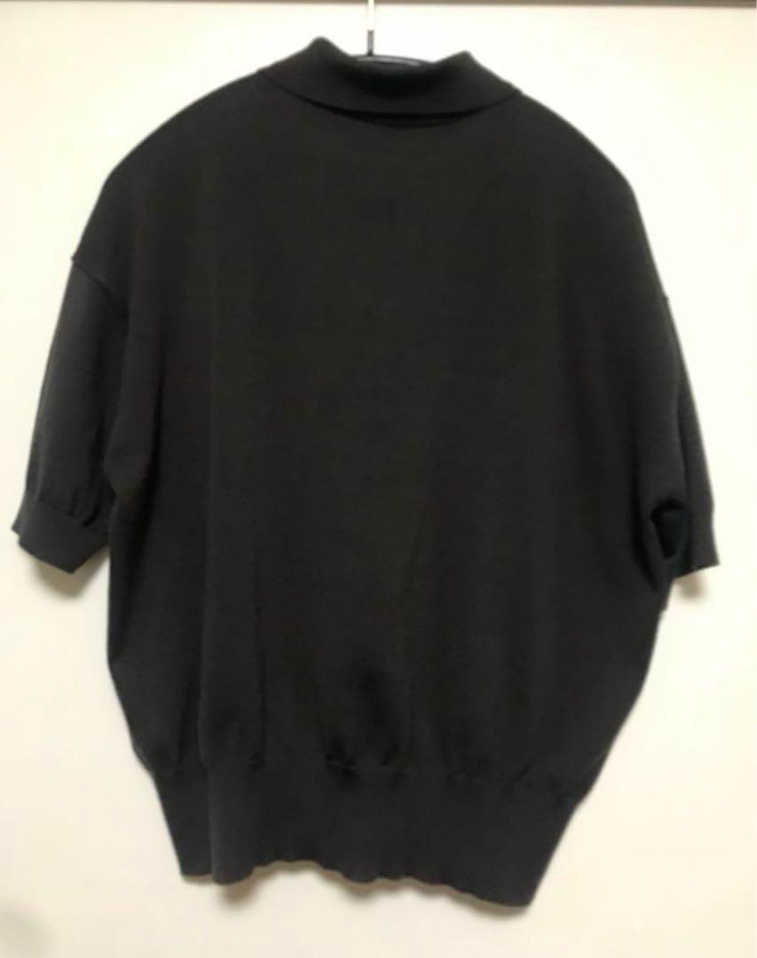 Traditional Weatherwear ブラウン ニットポロシャツ