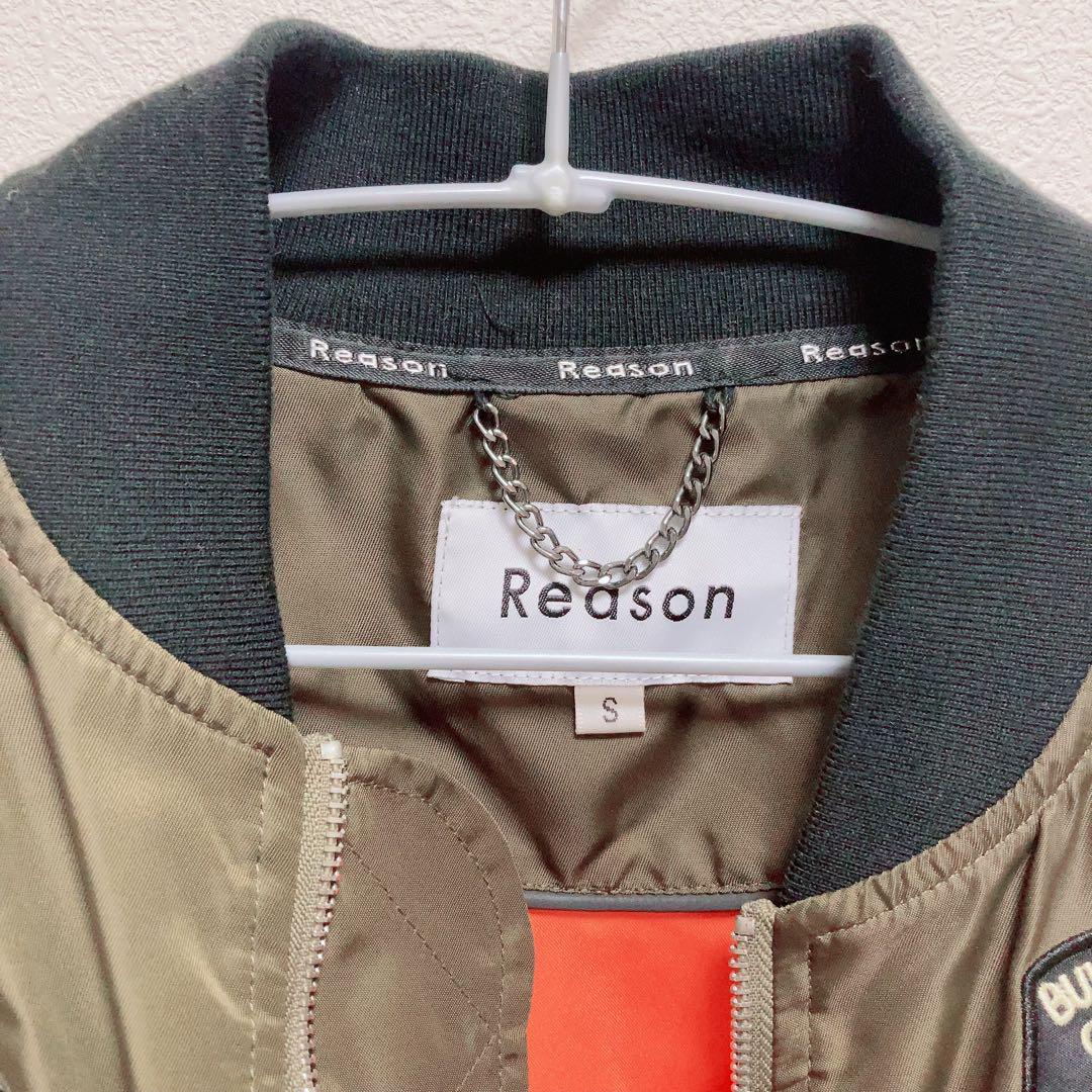 【美品】t-Ace サイン入り Reason ジャケット ブルゾン ワッペン