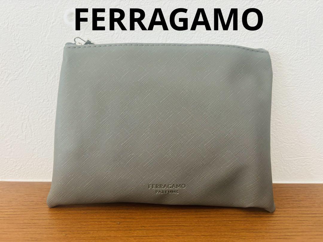 【未使用】ターキッシュエアライン ビジネスクラス 機内グッズフェラガモグレー