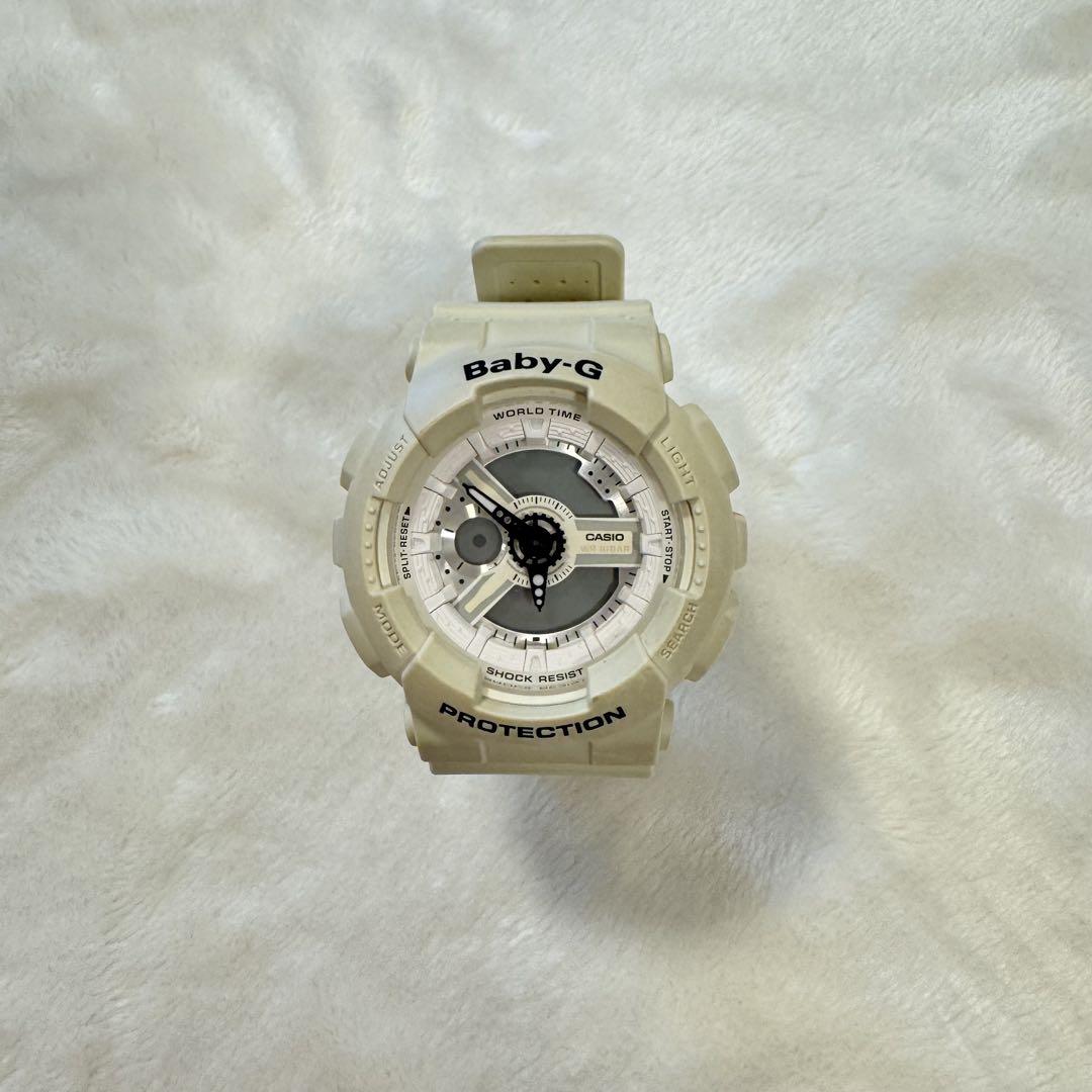 Baby-G - CASIO Baby-G ベビージー 腕時計 デジタル ホワイト