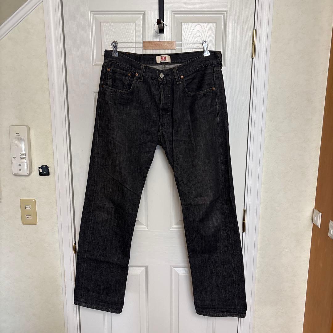 00s Levi's 501 ブラックデニム 359 w34 リーバイス