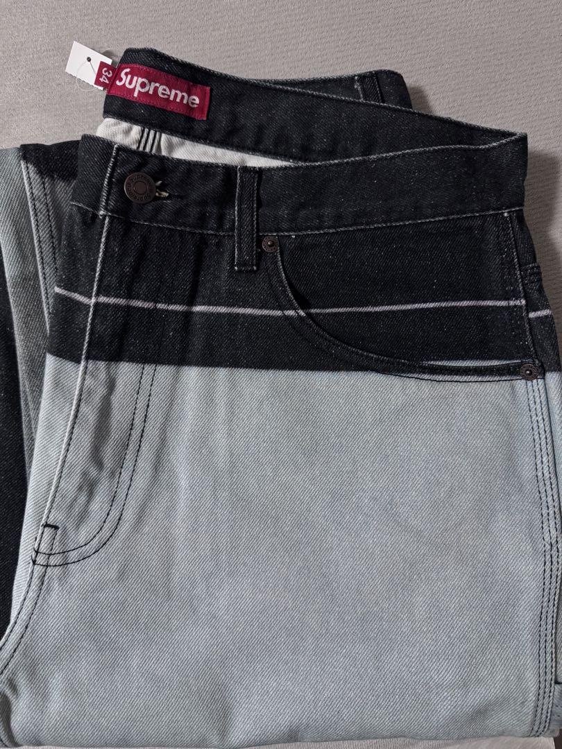 パンツ Supreme Damien Hirst Painter Jean Black