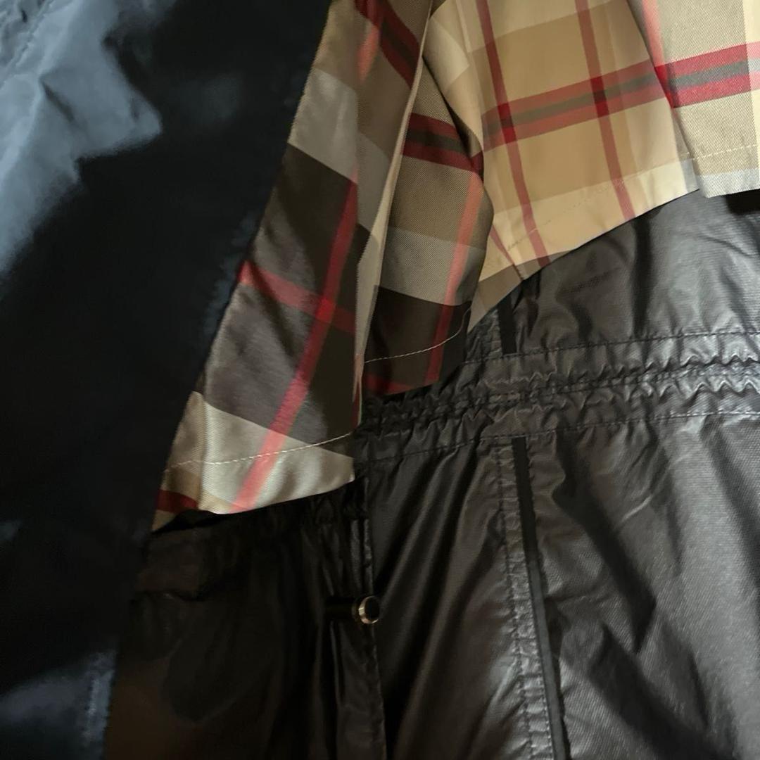 裏地メガチェック柄