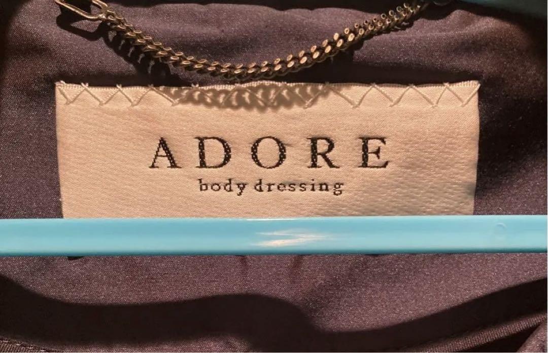 オープニング 大放出セール ADORE 入学式Ω 卒業式 アドーア お受験 S〜M トレンチコート 濃紺 ジャケット・アウター